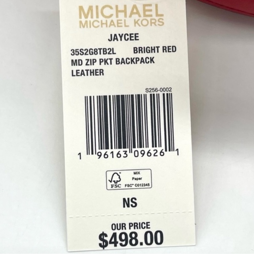 Michael Kors Jaycee Medium Zip Backpack NWT - Picture 15 of 15